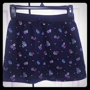 Girls Gymboree quilted skirt